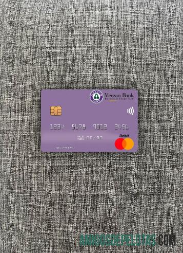 Paquistão Meezan Bank Limited Mastercard Photolook Front exemplo